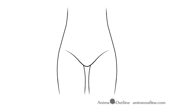 Anime skirt legs