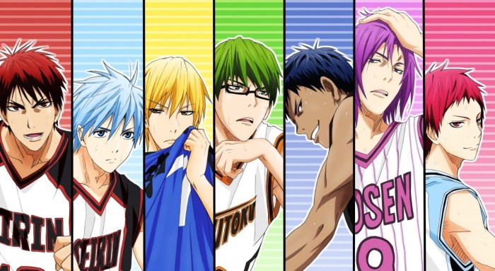 series de anime como el baloncesto de kuroko